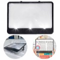 Čítacia lupa s LED osvetlením PAGE BRIGHT 18 x 14 cm, zväčšenie 3x