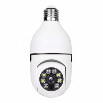 Bezdrôtová WiFi 3D kamera BULB E27 biela, SN7213